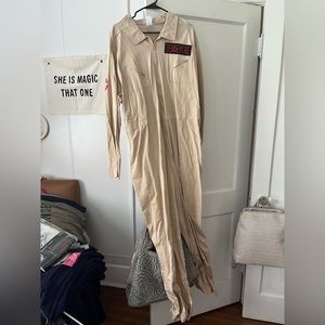 Adult Mens Ghostbusters One Piece Plus Size Costume - Ghostbusters Classic